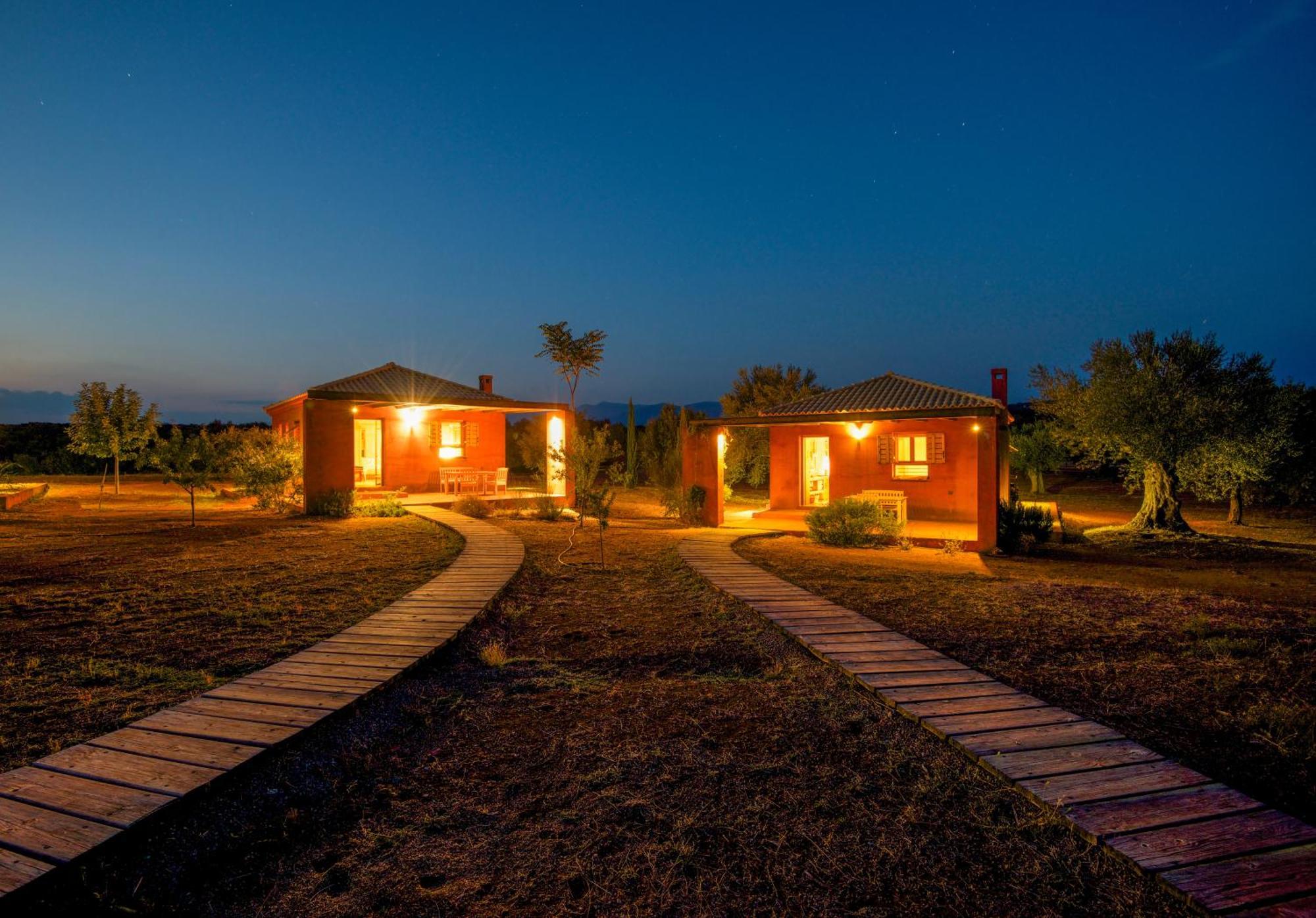 Eumelia Organic Agrotourism Farm Hotel Gouvai Luaran gambar